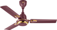 Indo 900 mm Mini Ceiling Fan |40 Watts| Designer fan| 2 Years Warranty with 24 Months Warranty Ultra High Speed 900 mm Ceiling Fan(Brown | Pack of 1)