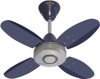 ACTIVA High Speed 850 RPM ORNET 5 Star 600 mm 4 Blade Ceiling Fan(Anti Dust | Blue | Pack of 1)