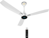 KUHL Arctis A8 BLDC 65% Power Saving with 1 Year Warranty BLDC Motor with Remote 1200 mm Ceiling Fan(5 Star | White | Pack of 1)