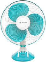Goldmedal Dyno 400mm with 2 Year Warranty 400 mm Table Fan(Turquoise White | Pack of 1)