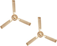 LUMINOUS Jaipur Mahal 1320 mm 3 Blade Ceiling Fan(Thar Gold, Pack of 2)