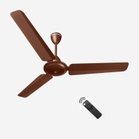 Atomberg Ameza 5 Star BEE Rated 1200 mm BLDC Motor with Remote 3 Blade Ceiling Fan(Brown, Pack of 1)