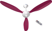 Superfan X1 with 5 Year Warranty BLDC Motor with Remote 1200 mm Ceiling Fan(5 Star | Pink | Pack of 1)