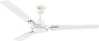 Orient Electric Ujala Air Deco 1200 mm Ultra High Speed 3 Blade Ceiling Fan(White Silver, Pack of 1)