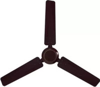 LUMINOUS Josh Eco Star-rated BEE Certified Energy Efficient 52-Watt High Speed 1 Star 1200 mm 3 Blade Ceiling Fan(Brown | Pack of 1)