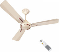HAVELLS Ambrose BLDC with 2 Year Warranty BLDC Motor with Remote 1200 mm Ceiling Fan(5 Star | Gold Mist Wood | Pack of 1)