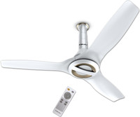 BAJAJ Arioso Luxe with 2 Year Warranty 1200 mm Ceiling Fan(5 Star | White & Nickel | Pack of 1)