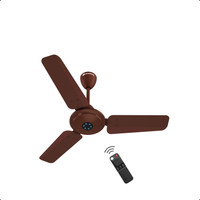 Atomberg Ikano Remote Controlled|High Air Delivery|LED Speed|Power Saving|Timeless Design with 3 Year Warranty BLDC Motor with Remote 900 mm Ceiling Fan(5 Star | Gloss Brown | Pack of 1)
