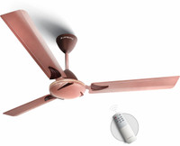 Longway Creta P1 1200 mm 3 Blade Ceiling Fan(Ultra High Speed | Rusty Brown | Pack of 1)