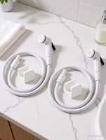 KitchenHub Health Faucet Milky Set of 2 Health  Faucet(Wall Mount Installation Type)