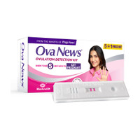 Ova News Detection Kit from Prega News Identifies Fertile Days Ovulation Kit(6 Tests, Pack of 1)