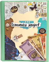 Project Banao Handmade PB Economics Designer Project Ring Binder/Folder – A4 Size Designer File(Set Of 1, Multicolor)
