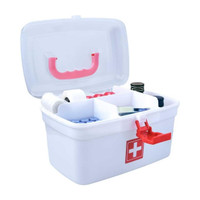Raghunandan Emergency Medical Portal Box | BPA Free Medical Box First Aid Kit(Home, Sports and Fitness, Workplace, Vehicle)