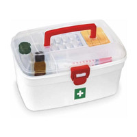 NEW FABUP Family Medicine Cabinets First Aid Kit Plastic Storage Pill Cases First Aid Kit(Home, Vehicle, Workplace, Sports and Fitness)