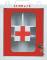 Vrushti High Grade First Aid Box Wall Mount First Aid Kit Box Emergancy Medical Box First Aid Kit(Home, Workplace, Sports and Fitness)