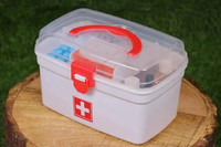 mrquee ARG Rectangular Medicine Box, Medical Box, First aid Box, Multi Purpose Box First Aid Kit(Workplace, Home, Sports and Fitness, Vehicle)