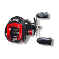 Abirs Baitcasting Fishing Reel 17+1BB 9 Gears Anti Corrosio Reels Right Hand 17+1BB(Baitcast)