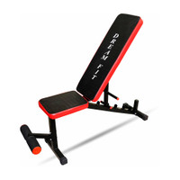 DreamFit Premium Heavy Steel Bench with high density foam & 7 adjustable positions Multipurpose Fitness Bench