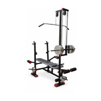 GoFiTPrO 20/1 Single Support Black Multipurpose Fitness Bench