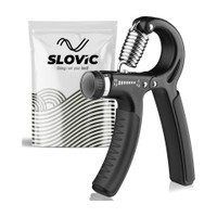 SLOVIC Hand Grip Strengthener, Adjustable Resistance Hand Grip/Fitness Grip(Black)