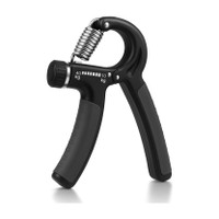 Adrenex by Flipkart Adjustable Hand Grip Strengthener | Forearm & Wrist Strength Trainer Hand Grip/Fitness Grip(Black, Grey)
