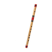 Rio Flutes Beginner Bamboo Bansuri C Scale 7 Hole 19 Inch Bamboo Flute(48 cm)