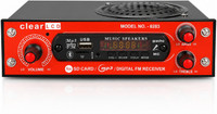 ain Portable fm radio bluetooth speaker,fm radio box,mp3 usb fm USB-SD-AUX-INPUT 80 W AV Power Amplifier(Multicolor)