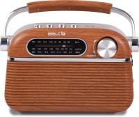 iBELL FM700BT Portable Radio with Bluetooth Speaker, USBSDMP3 Player & Dynamic Speaker 3 Band, Brown FM Radio(Brown)
