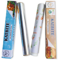 Katbite BUTTER +SILVER COMBO PACK Aluminium Foil(Pack of 2, 50 m)