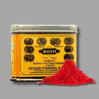 KONFIZ BUSH Kesari Powder IH9140 Synthetic Food Colour Preparation Powder Orange(100 g)