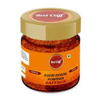 RED CLIFF Edible Saffron Food Colour Powder | Vibrant Natural Colour Orange(20 g)