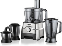 USHA 3811 1000 W Food Processor(Black, Silver)