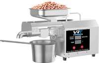 VRT 13Kg Heavy-Duty Oil Press/Maker Machine with Bigger Inlet Size 800 W Food Processor(Stainless Steel)