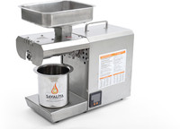 Savaliya Industries Stainless Steel Oil Maker Machine SI-400W-Hexa--Made In India 230 W Food Processor(White)