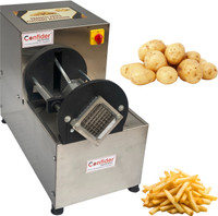 Confider Commercial Finger Chips Machine | Commercial French Fries Machine | Electric | 350 W Food Processor(Steel)