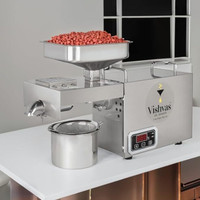 Vishvas Oil Maker Vishvas VI-582TC Oil Maker Machine Cold Press Oil Extractor for Home Use 600 W Food Processor(Stainless Steel)