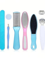 DAZCH Pedicure Kit,Foot Scrubber for Dead Skin, Callus Remover, Foot Scraper, Foot File, Pitchfork, Filer for Nail Repair tool