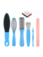 HAKEX Pedicure Tool Kit/Foot Scrubber for Dead Skin/Callus Remover(100 g, Set of 8)