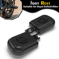 ASRYD Footrest for Royal Enfield & All New Classic & standard Bikes Foot Rest (Black) Foot Rest(Black)