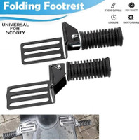 ZYO S-Universal Scooter Footrest Both Side Foot Rest(Black)