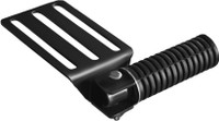 AQRAMX Universal Scooter Footrest Both Side Foot Rest(Black)