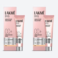 Lakmé 9 to 5 Complexion Care Face Cream Foundation - Pack of 2 Foundation(Beige, 60 g)