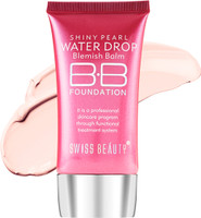 SWISS BEAUTY Pearl Water Drop BB Cream | Lightweight | Long Lasting | Radiant Finish Foundation(Shade-02, 40 ml)