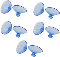 VicTac Rubber Glass shelf Vacuum Button , Suction cup glass fixture Transparent Rack Side Fitting(Furniture Accessories, PVC)