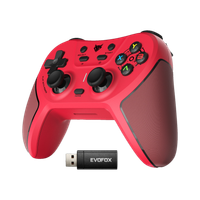 EVOFOX One S Universal 3-Mode Wireless & Wired Gamepad(Red, For PC, iOS, Android, PS3, PS4, Switch)