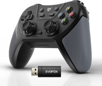 EVOFOX One S Universal 3-Mode Wireless & Wired Bluetooth Gamepad(Black, For PC, iOS, Android, PS3, PS4, Switch)