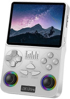 HG WORLD Retro J36 Ultra Video Game Hand Gaming Console For Pocket Game Box, Handheld Gaming Console with 3.5" IPS HD Display,Rechargeable Battery, 64 GB with 30,000+God of war, GTA Vice city, Crash Bandicoot & Many More(White, 20+ Emulator Hand Video Game, RGB joystick lighting, Built-in YouTube su