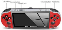 NextTech X7 PSP Game Console:Unlock The Power of 1000+ Games and Nostalgic Memories YR-24 8 GB with 1000+ Games(Multicolor)