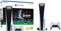 SONY CFI-1208A-PS5 Console EA SPORTS FC 24 Bundle 825 GB SSD GB with EA SPORTS FC 24 full game voucher(White)