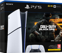 SONY PS5 Console Digital (Slim) CFI-2008B01 1 TB with Call of Duty Black OPS6(White, Black)
